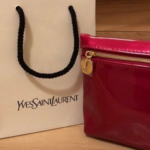 YSL cosmetic pouch
